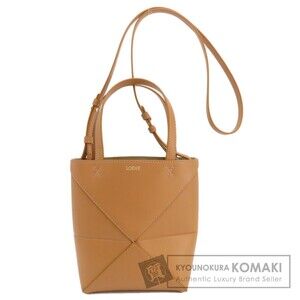 Loewe Puzzlefold Tote Handbag Leather